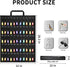 Fireproof Waterproof Rollable Key Case, Compact Storage for 55 Keys, Roll Up Organizer for Hotel, Car Sales, Real Estate
