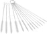 PATIKIL 7.9" Straw Cleaner Brush Set, 13 Different Diameter Stainless Steel Nylon Pipe Wire Cleaning Brush for Lab