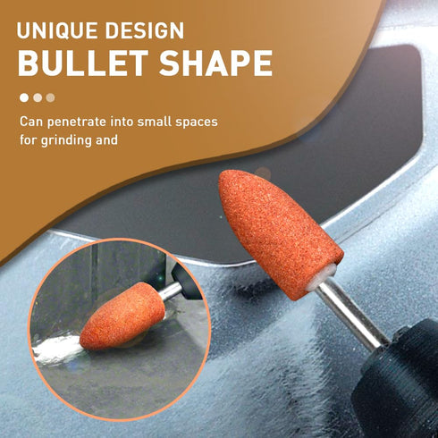 Abrasive Sanding Bits Grinding Stone Set, 42 Pcs Aluminium Oxide Grinding with 1/8" Shank