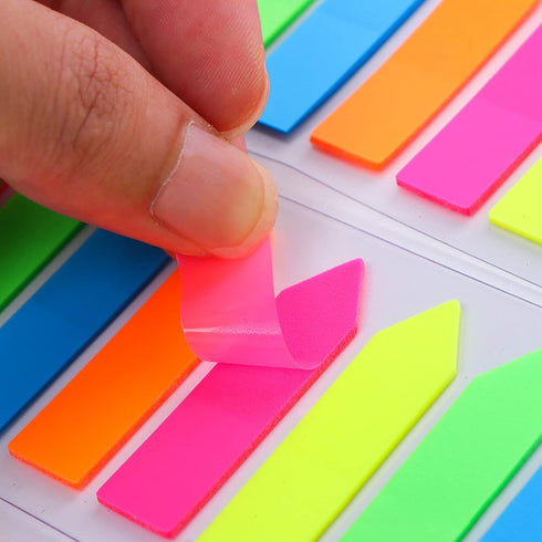VANRA 960 Pieces Sticky Index Tabs, Page Markers, Arrow Flags, Writable Labels for Bookmarks