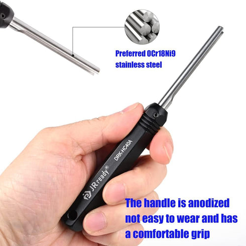 JRready DRK-HC40A Pin Extraction Tool for Heavy Duty HARTING HAN C 40A Series Connector & WAIN 40A Contacts