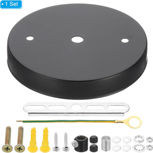25 lbs PATIKIL Ceiling Light Canopy Kit, Pendant Light Fixture Mounting Bracket Hanging Hardware with Fasteners