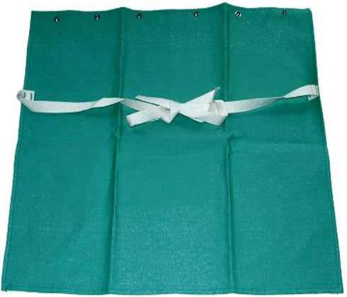Shark 14509 Industries Welders Bib-Green Sateen-Large 20" Long