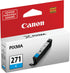Canon CLI-271 Cyan Ink Tank - Compatible with MG6820, MG6821, MG6822, MG5720, MG5721, MG5722