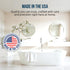Tub Cast Roll On Bathtub Refinishing Kit by Ekopel Primer + Top Coat Included DIY Tub & Tile Reglazing Kit Bright White