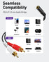 3.5mm 2 2-Pack, MP3, (39 inch) VCE Female to RCA Splitter Male Stereo Audio Y Cable Gold Plated Adapter Compatible