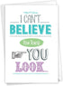 NobleWorks Funny Happy Birthday Card with Envelope, Congrats Greeting Card, Birthday Fun