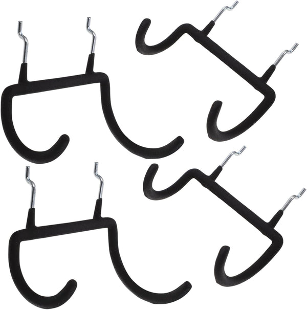GANAZONO 4pcs Heavy Duty Pegboard Hooks for Drill Holders Pegboard Hangers for
