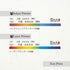 Washi Paper Sheet A4 Size, Gold & Silver Leaf Printer Paper, 20 Sheets, Laser and Inkjet Printable, Made in Japan