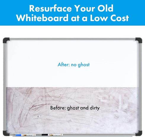 HAMIGAR Magnetic Whiteboard Contact Paper 23.6" X 39.4", Peel and Stick Wallpaper for Wall Dry Erase Board