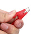 Sumnacon Dual Ended Crocodile Alligator Clips, 15A Test Lead Wire Cable with Insulators, 2 Pcs 3.3 ft/1m