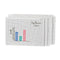 hand2mind Double-Sided Centimeter Grid White Boards, Pack of 10, Portable Dry Erase Boards