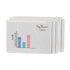 hand2mind Double-Sided Centimeter Grid White Boards, Pack of 10, Portable Dry Erase Boards