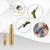120pcs 3D Printing Knurled Brass Nuts - M4x6x6mm Threaded Inserts for M4 & 1 Welding Adapter Heat Embedment Nut