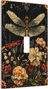 Sturin 1 3X5 Vintage Dragonfly Wall Plate Light Switch Cover Gang Single Toggle Toggle Switch Art Plates