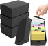 4Pack 3x5 Index Card Holder, Index Card Box Hold 4000 Cards, Flash