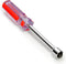 Utoolmart Hexagon Nut Nonslip Handle Hex Socket Wrench Screwdriver, 10mm