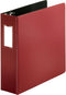 Business Source Slanted D-ring Binders3" Burgandy by Business Source