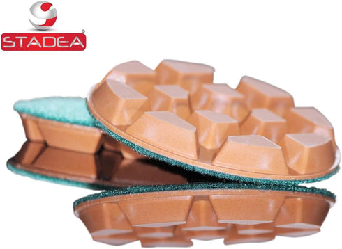 Diamond Floor Pads for Concrete Polishing, Grit 200 by Stadea