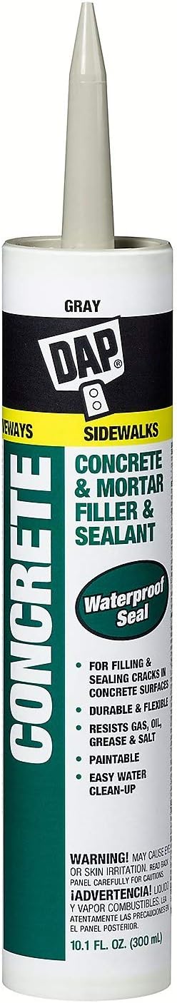 DAP 18096 Watertight Concrete Slnt 18021 Raw Building Material, Gray by DAP