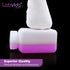 Square Reagent Bottle, HDPE Wide Mouth Plastic, 2 pcs of 1000ml Sample Sealing Storage Container