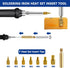 Lunamor Set 80W 110V Set 16-in-1 180-500 Soldering Iron Heat Insert Tool, LCD Digital Soldering Welding Iron Kit