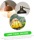 2pcs Chic Light Finial Decor Knob Stylish Lampshade Holder for Table and Floor Lamps Elegant Light Accessory