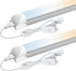 CNSUNWAY LED Shop Light 2FT, 20W 2400LM | 3 Color Changing 3500K/5000K/6500K,