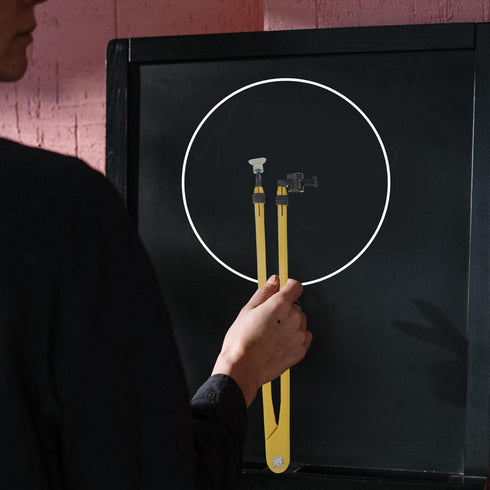Teaching Compass, Plastic Whiteboard Compass for Drawing Math Geometry on Teacher Aids
