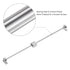 uxcell Linear Motion Rod Shaft Guide Set - 2pcs 8mm x 500mm with 2pcs SCS8UU Bearing Block