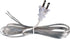 Make a Lamp or Repair Kit with Essential Hardware, 3 Way Socket, and Matching Electric Cord, Silver