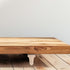 4pcs 12x6cm Solid Wood Carved Furniture Legs for Sofa Couch Dresser Bedside Cabinet, European Style Support Feet