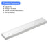 uxcell Square Aluminum Flat Bar, 9/16" Thick, 1.6" Width, 10" Length, 6061 Aluminum Flat Plate for Industrial Building