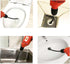 Drain Clog Remover with Drill Connector, Drain Auger Cable Snake 9.84Ft Flexible Plumbing Drill Pipe Cleaner for Kitchen