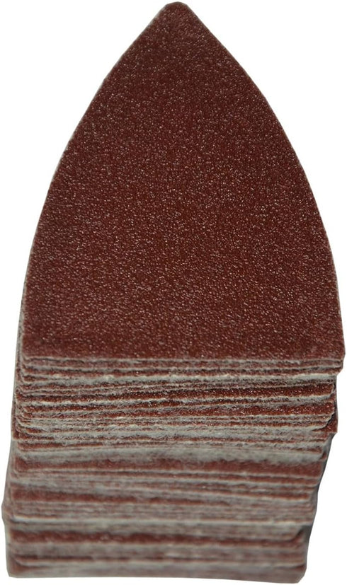 155 Pcs Finger Oscillating Multi Tool Sanding Pads Accessories Kit, 150 Pcs Sanding Paper and 5 Pads