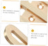 Uonlytech Cabinet Knobs Concealed Drawer Pulls for Furniture Hardware Elegant Golden Finish for Cabinets Dressers