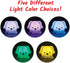hand2mind PAWZ The Calming Pup, Rechargeable Animal Night Light for Kids Anxiety Relief