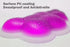 ISLSTCH PU Gel Material Computer Keyboard Mouse Wrist Rest, Ergonomic Design, Relieving Typing Pain, Keyboard pad