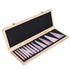 Angle Gauge Block Set 12-Pack, Steel with Case, Machinist Tool for Lathes Milling Ground Calibration
