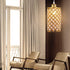 E26/E27 Modern Mini Crystal Pendant Light, Adjustable Gold Chandelier Flush Mount Ceiling Fixture for Kitchen Island