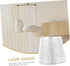 KALLORY Desktop Lamp Shadow Lamp Shade, Iron Lampshade Replacement Clip on Table Lamp Cover for Floor Lamp Chandelier