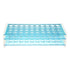YOKIVE Tube Rack Holder, Polypropylene for 0.5ml, 1.5ml, 1.8ml Lab Test Tubes, 40-Sockets, Blue