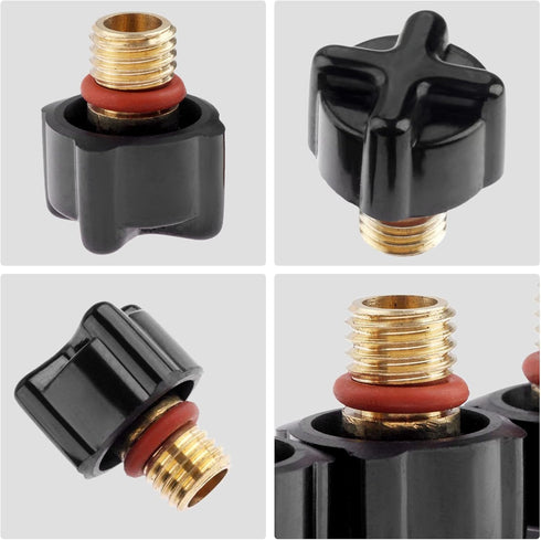 Mtsooning 5PCS 41V33 TIG Short Gasket Insulator Back Cap for TIG Welding Torch