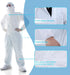 yeecyclean 1-5PCS L-XXXL|Hazmat Suits Disposable|Protective Suits|Disposable Protective Coverall|Work clothing for Keep