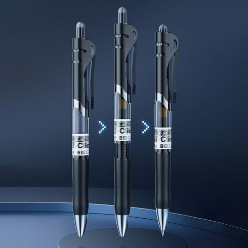 M&G Gel Pens, 0.7mm Black Gel Pens, 36 PCS Retractable Gel Ink Rollerball Pens for Smooth Writing Office School