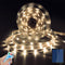 BMTJOVO Solar LED Strip Lights Outdoor Waterproof,9.8ft Warm White Solar Powered Strip Lights