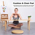 JIQHOHX Set 1/4 Packs 42 42cm(Set 1)) of Round Chair Cushion Soft Thicken Seat Cushion/Chair Pad Pillow Memory Foam