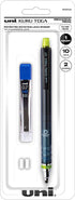 uni-ball Kuru Toga Mechanical Pencil with 0.7 mm Lead Refills & Pencil Erasers, HB #2 by Uni-Ball