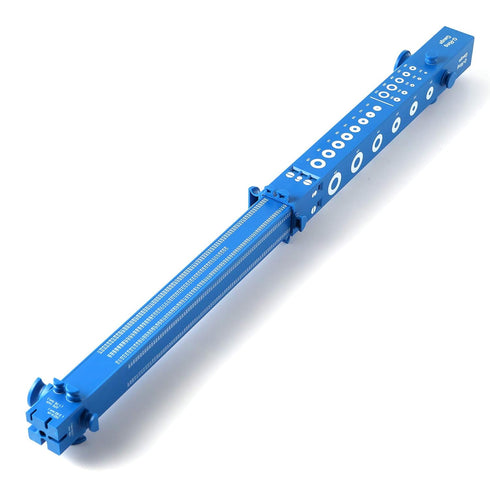 O-Ring Gauge, Telescoping Plastic Gauge for Measuring O Rings Inner Diameter, OD, Thickness, Blue