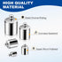 UCEC Calibration Weights for Digital Scale, 10mg - 100g Precision Stainless Steel Weight Set with Tweezers